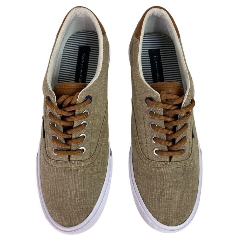 Tommy Hilfiger TMPHERO Beige Casual Walk Shoes Mens Size 8.5 - Picture 7 of 9